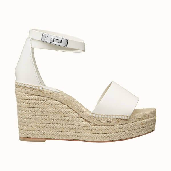 エルメス ウェッジサンダル 偽物 TIVOLI ESPADRILLE H191098Z 01360 エルメス cute