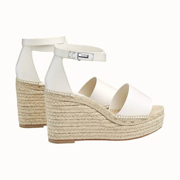 エルメス ウェッジサンダル 偽物 TIVOLI ESPADRILLE H191098Z 01360 エルメス cute