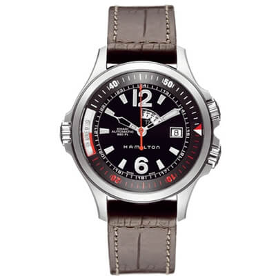 ハミルトン カーキ スーパーコピーメンズ カーキ ネイビー GMT KHAKI NAVY GMT H77555735