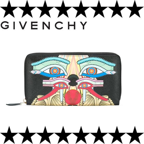 GIVENCHY 財布コピーEgyptian zipped purse 財布 インパクト大 2017ジバンシィ