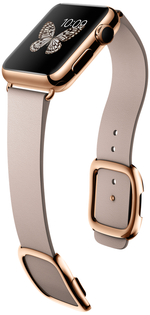 Apple Watch スーパーコピー38mm18Kローズゴールドケースとローズグレイモダンバックル