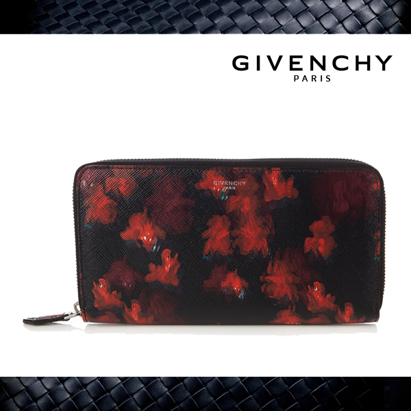 GIVENCHY 財布コピー花柄ジップアラウンド財布 2017ジバンシィ