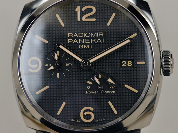 パネライ ラジオミール スーパーコピー1940 PAM00628 3デイズ GMT パワーリザーブ オートマティック アッチャイオ 45MM