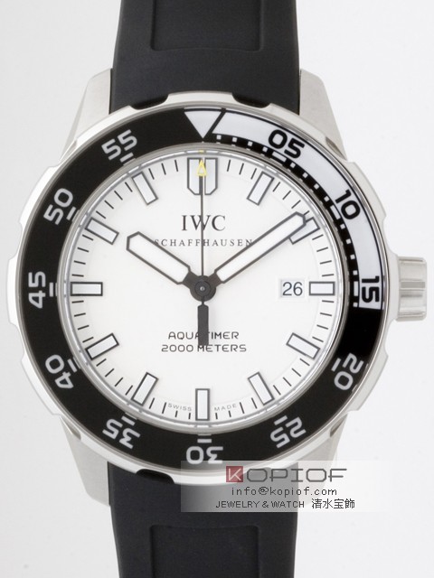 IWC アクアタイマー スーパーコピーIW356806 オートマッチック2000 ラバー ホワイト