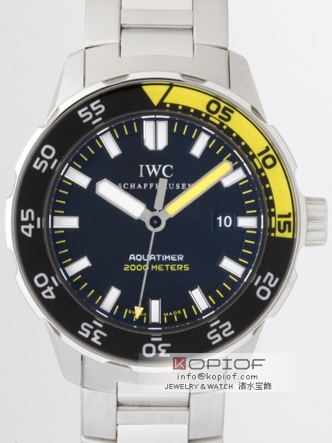 IWC アクアタイマー スーパーコピーIW356801 オートマッチック ブラック