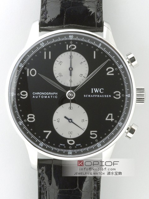 IWC ポルトギーゼ スーパーコピーIW371404 クロノグラフ ブラック