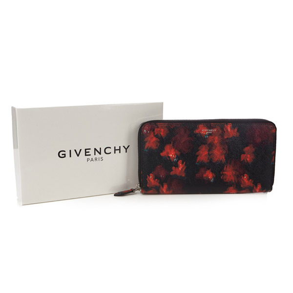 GIVENCHY 財布コピー花柄ジップアラウンド財布 2017ジバンシィ