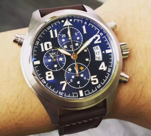 IWC パイロットウォッチ スーパーコピーダブル クロノグラフ プティ・プランス リミテッド IW371807