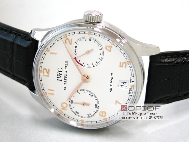 IWC ポルトギーゼ スーパーコピーIW500114 7DAYS ホワイト