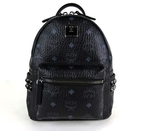 MCM リュック コピーMMK5SVE41 BK001 ブラック スタッズ BACKPACK リュック XS