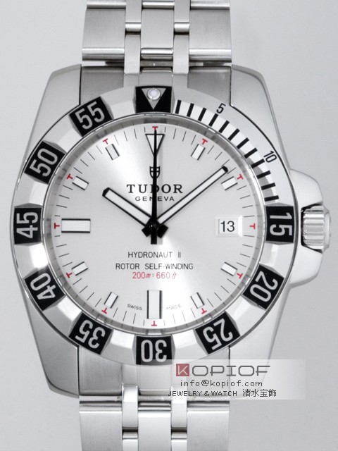 チュードル スーパーコピーTUDOR ハイドロノートII 5列ブレス 20030 シルバー