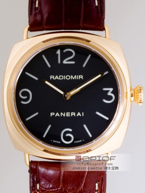 パネライ ラジオミール スーパーコピーベース PAM00231 45mm シースルーバック ブラック