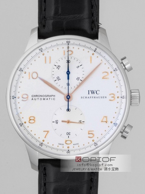 IWC ポルトギーゼ スーパーコピーIW371445 クロノグラフ シルバー