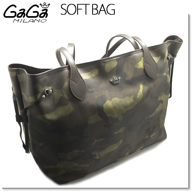 ガガミラノバッグ スーパーコピーSOFT BAG ソフトバッグ カモフラージュ 11597524