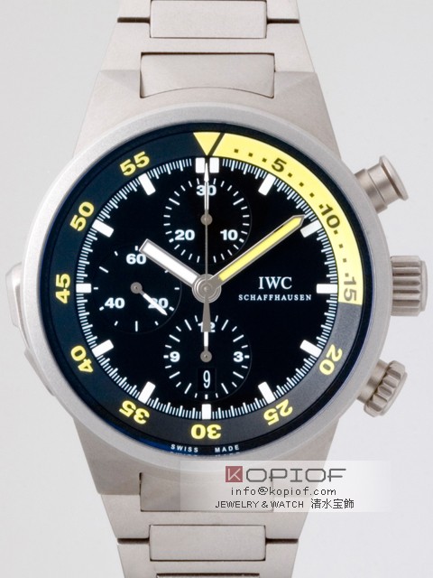 IWC アクアタイマー スーパーコピーIW372301 スプリット・ミニッツ・クロノグラフ ブラック