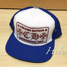 クロムハーツ 帽子 コピー CH Trucker Cap 青白