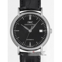 IWC スーパーコピーｲﾝﾀｰﾅｼｮﾅﾙｳｫｯﾁｶﾝﾊﾟﾆｰ ポートフィノ オートマティック IW356308 ブラック皮 ブラック