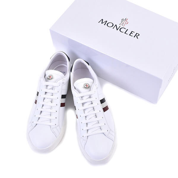 モンクレール スニーカー スーパーコピー MONCLER シューズ ホワイト LA MONACO