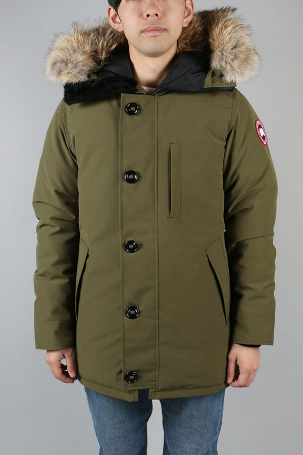 カナダグース コピー CANADA GOOSE メンズ JASPER PARKA ジャスパー MILITARY GREEN 722040114 