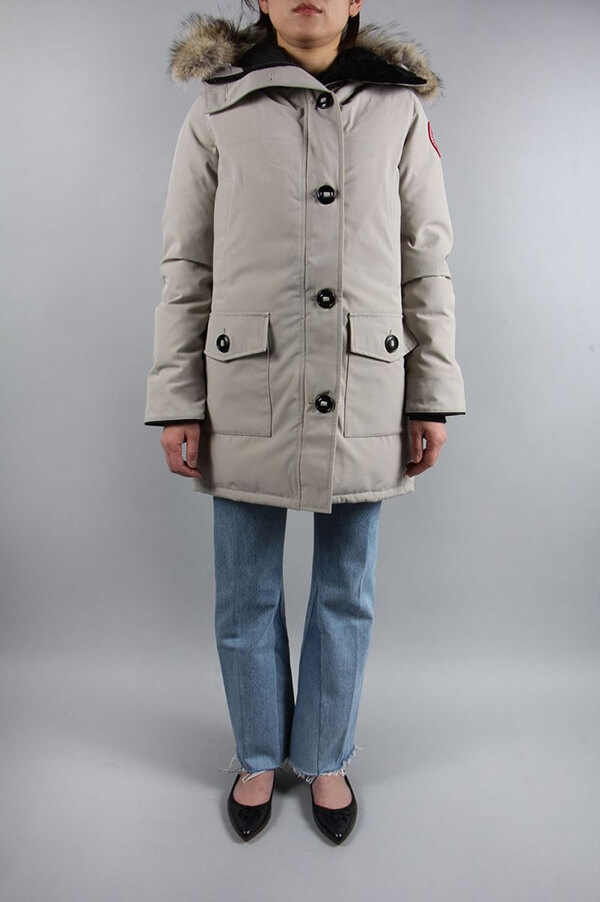 カナダグース コピー CANADA GOOSE レディース ウィメンズ BRONTE PARKA ブロンテ Limestone 2603JL