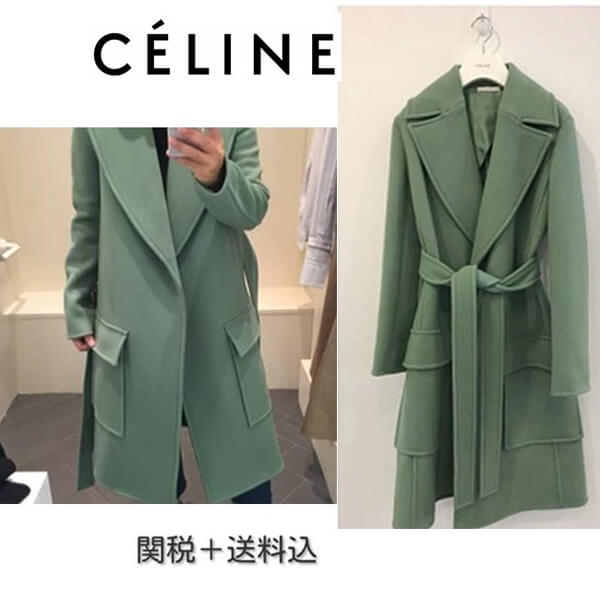 セリーヌ JADE ロングコート 2017/18年秋冬 セリーヌ服コピー