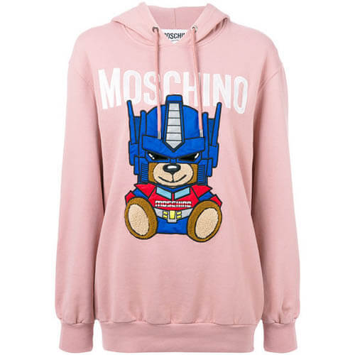 モスキーノ コピーMOSCHINO 2018  sweat Transforme スウェット パーカー