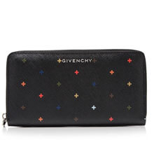 ジバンシー 財布コピーGIVENCHY 2018 マルチクロスプリント ラウンドファスナー長財布...