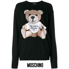 モスキーノ コピーMOSCHINO 2018 Bear プリント スウェット キュートウール ト...