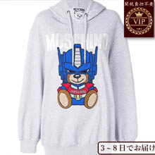 モスキーノ コピーMOSCHINO 2018 Transformer ベアー スウェットシャツ