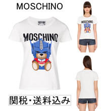 モスキーノ コピーMOSCHINO 2018  トランスフォーマー Fit-Tシャツ