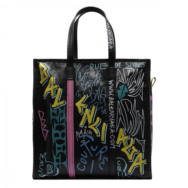 バレンシアガ トートバッグ GRAFFITI BAZAR SHOPPER バッグ バレンシアガスーパーコピー