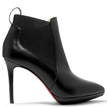 ディオール Louboutin アンクルブーツ 100m BLK ショートブーツ ブーティ ルブ...