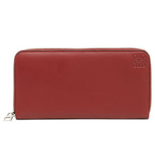 ロエベ 財布コピー AROUND WALLET BRICK RED