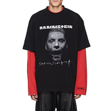 ヴェトモン tシャツ コピー ヴェトモン Rammstein Cotton T-Shirt☆Tシ...