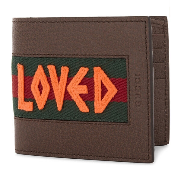 グッチ 財布 コピー グッチ 財布 Loved web-stripe grained wallet