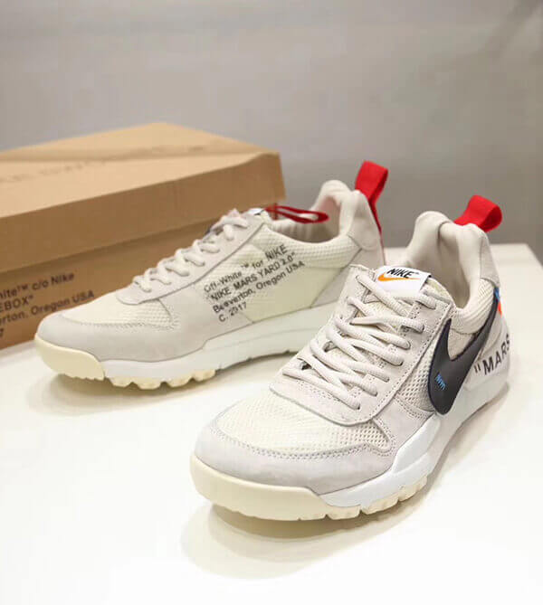 オフホワイト コピー OFF-WHITE ナイキ MARS 白色 メンズファッション通販 シューズ