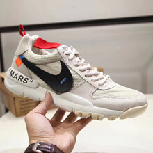 オフホワイト コピー OFF-WHITE ナイキ MARS 白色 メンズファッション通販 シュー...