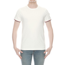 モンクレール MONCLER Tシャツ コピー メンズ 8019900 87296 004 半袖Tシャツ WHITE ホワイト