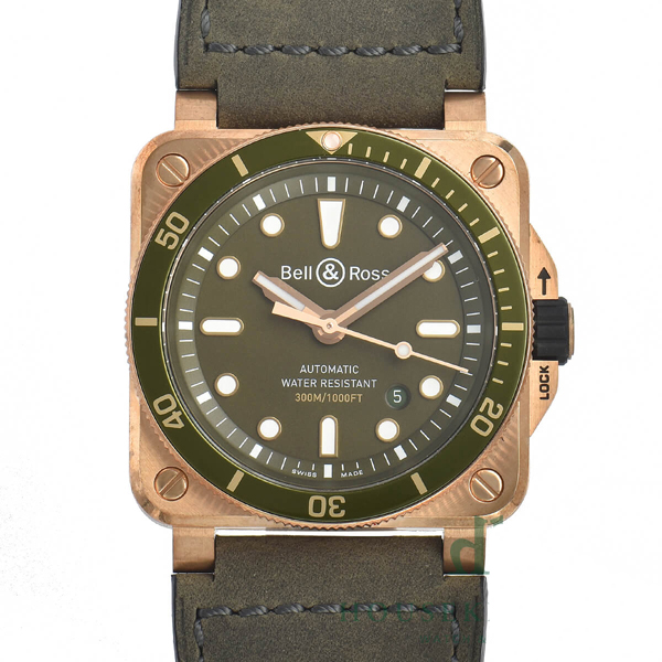 ベル＆ロス ＢＲ03―92 ＤＩＶＥＲ ＧＲＥＥＮ ＢＲＯＮＺＥ BR0392-D-G-BR/SCA