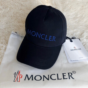 モンクレール キャップ コピー ロゴ ベースボールキャップ ネイビーMONCLER LUREX ...