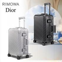 限定発売！入手困難!【ディオール & Rimowa】レプリカコラボ キャビンスーツケース・サイズ：55 x 40 x 23cm