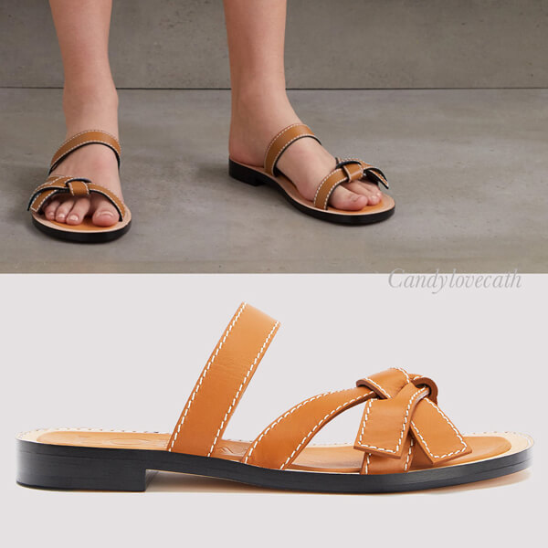 ロエベ ゲートサンダル コピー☆ロエベ☆Gate フラット サンダル Gate Flat Sandal 2020SS453.10.636