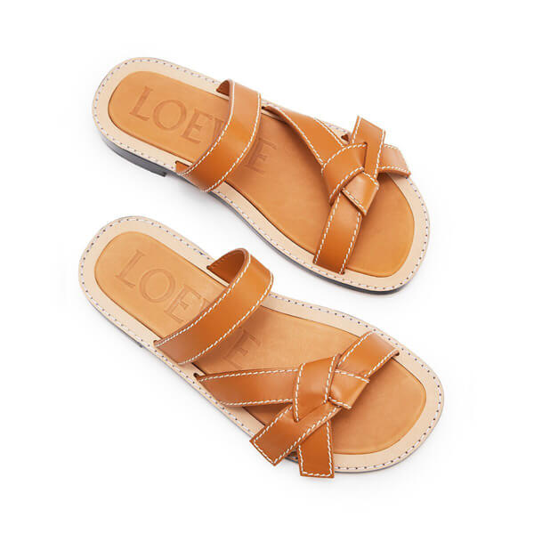 ロエベ ゲートサンダル コピー☆ロエベ☆Gate フラット サンダル Gate Flat Sandal 2020SS453.10.636