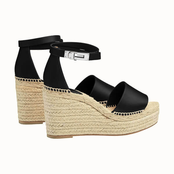 エルメス ウェッジサンダル 偽物 TIVOLI ESPADRILLE H191098Z 01360 エルメス cute