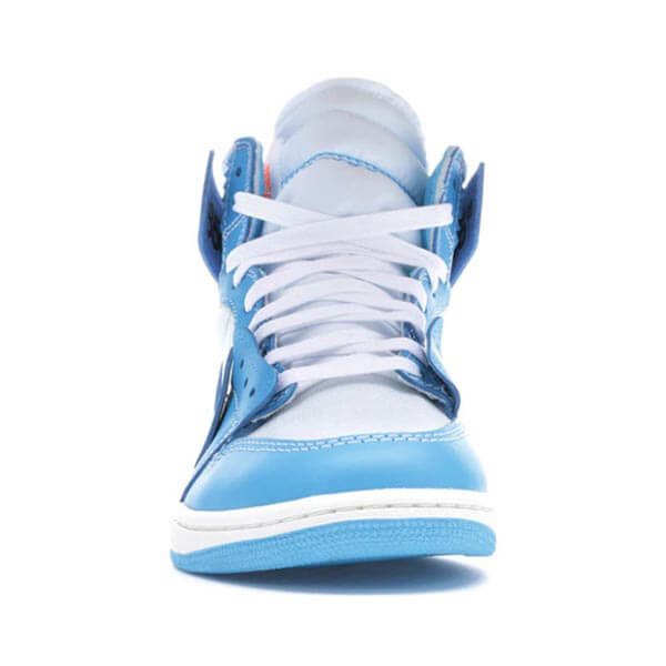 2020新作大人気 ナイキ ジョーダン オフホワイト パーカー 偽物 コラボス  ナイキJordan 1 Retro High Off-White University BlueAQ0818-1481