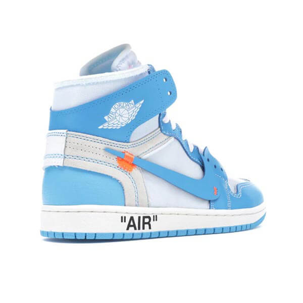 2020新作大人気 ナイキ ジョーダン オフホワイト パーカー 偽物 コラボス  ナイキJordan 1 Retro High Off-White University BlueAQ0818-1481