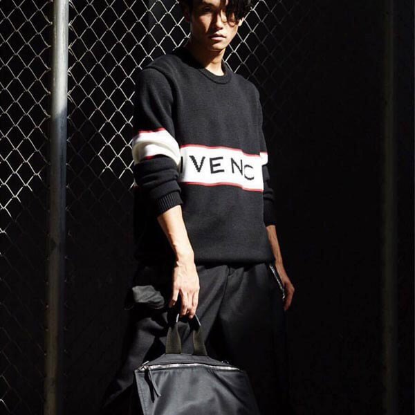 春夏新作 ジバンシィコピー GIVENCHY ニット バンド ヘビー セーター BM900G400M-001