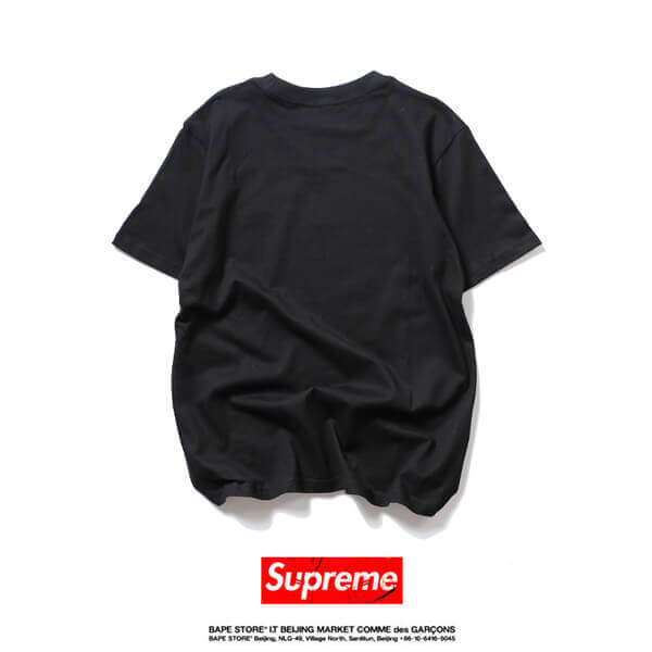 シュプリームコピー Tシャツ 2020SS シュプリーム CDG COMME DES GARCONS BOX LOGO TEE BLACK