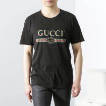 新作大人気 グッチ  Tシャツ コピー グッチ T-Shirt Glitter Print Co...