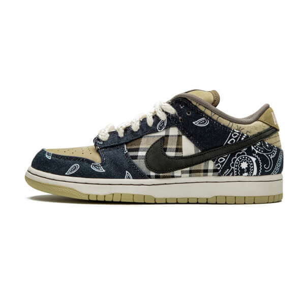 ナイキ モア アップ テンポ 偽物 SB Dunk Low Travis Scott (Special Box)コラボ CT5053-001